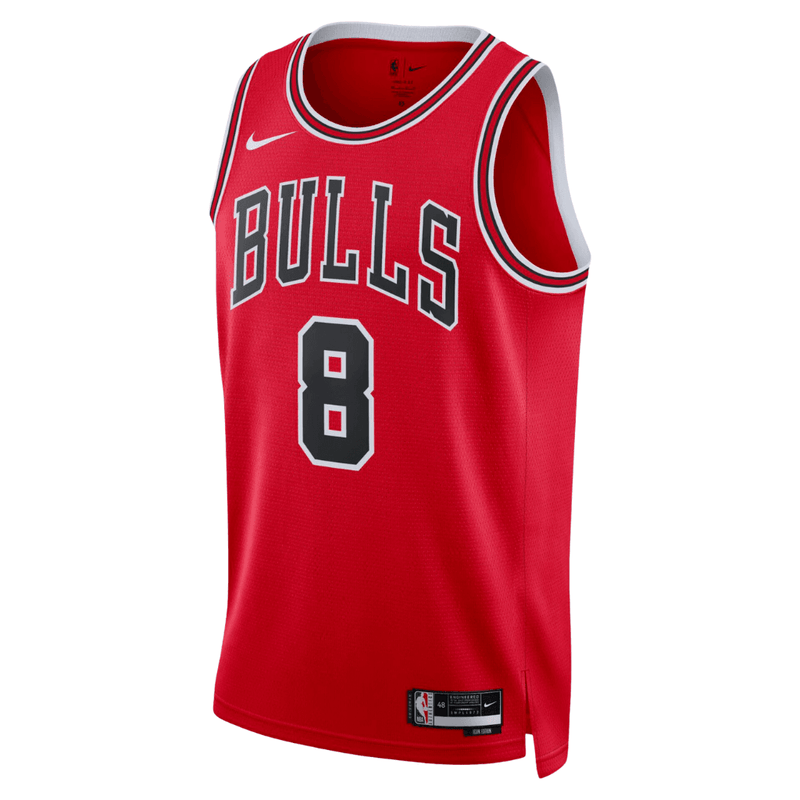 Regata-Nike-nba-Lavine-8-Chicago-Bulls-Icon-Edition-2022-22-23-Masculina-camisa-basquete-vermelha-vermelho-jordan