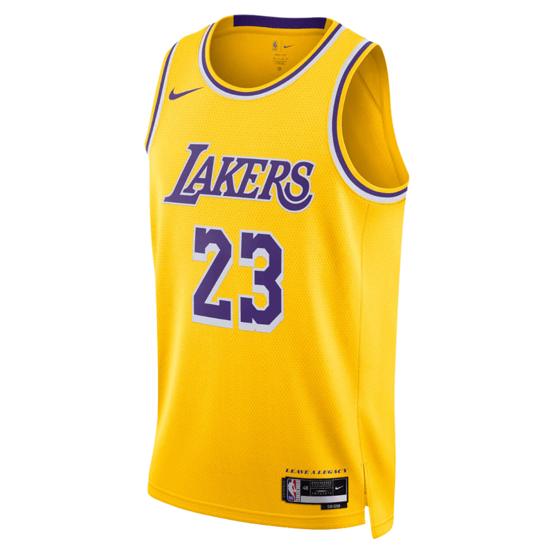 Regata-Nike-nba-Lebron-James-23-Los-Angeles-Lakers-Icon-Edition-2022-23-Masculina-camisa-basquete-amarelo-amarela-roxo-roxa