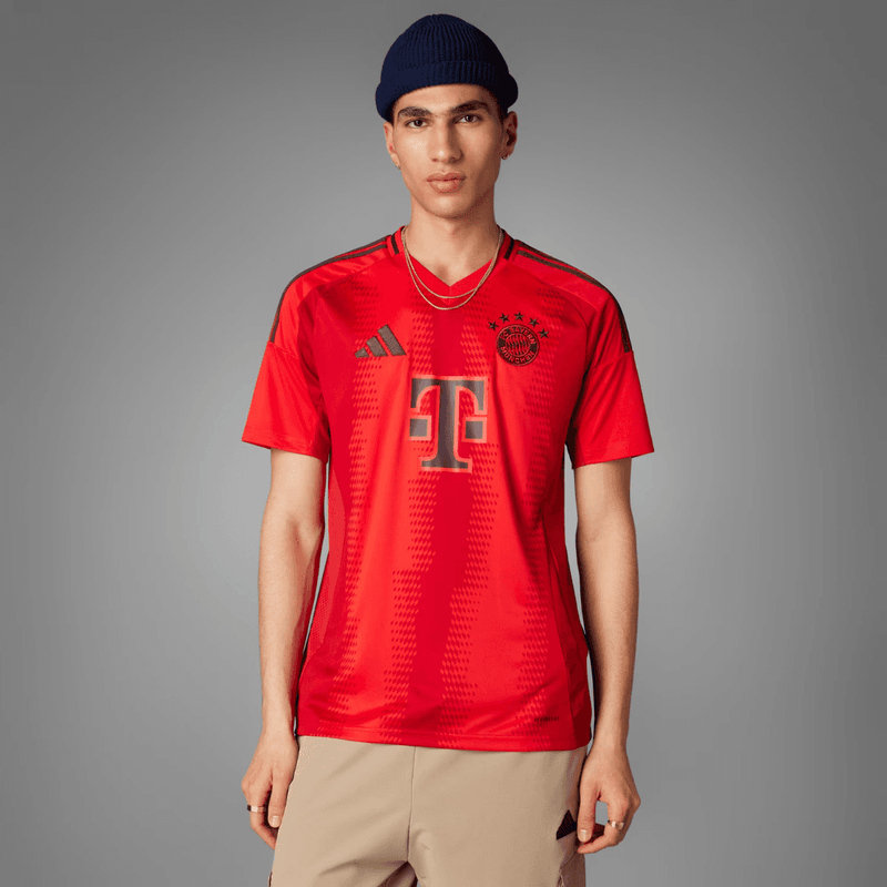 camisa-bayern-Munchen-munique-1-I-home-24-25-2024-torcedor-adidas-masculina-vermelha-vermelho-futebol-time-limania