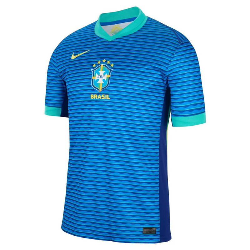 Camisa Brasil 2 2024/25 Nike Torcedor Pro Azul - Masculina