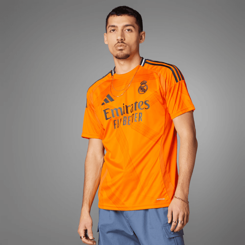 camisa-real-madrid-2-ii-away-2024-24-25-torcedor-adidas-masculina-laranja-limania-fut-futebol-camisadetime-vini-vinijr-rodrygo