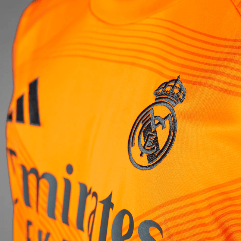 camisa-real-madrid-2-ii-away-2024-24-25-torcedor-adidas-masculina-laranja-limania-fut-futebol-camisadetime-vini-vinijr-rodrygo