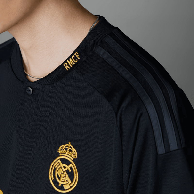 Camisa Real Madrid 3 2023/24 Adidas Black - Masculina