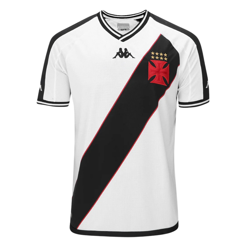 camisa-vasco-gama-2-ii-away-2024-24-25-preta-preto-branco-branca-torcedor-masculina-kappa-camisadetime