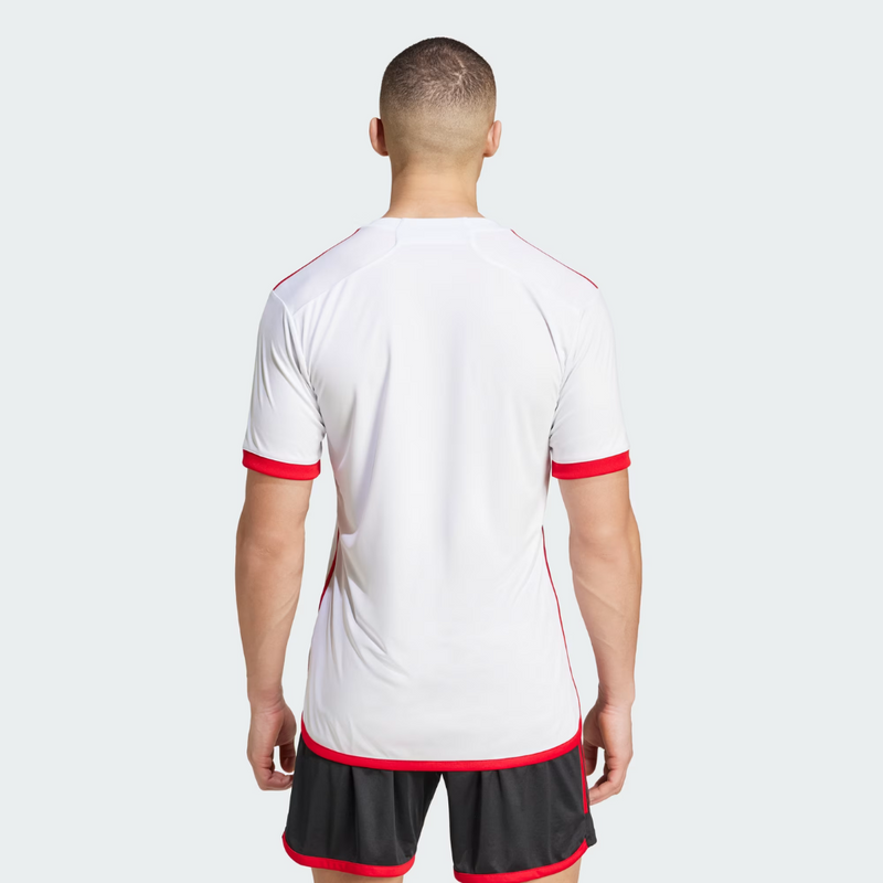 Camisa Flamengo 2 2024/25 Adidas Branca - Masculina