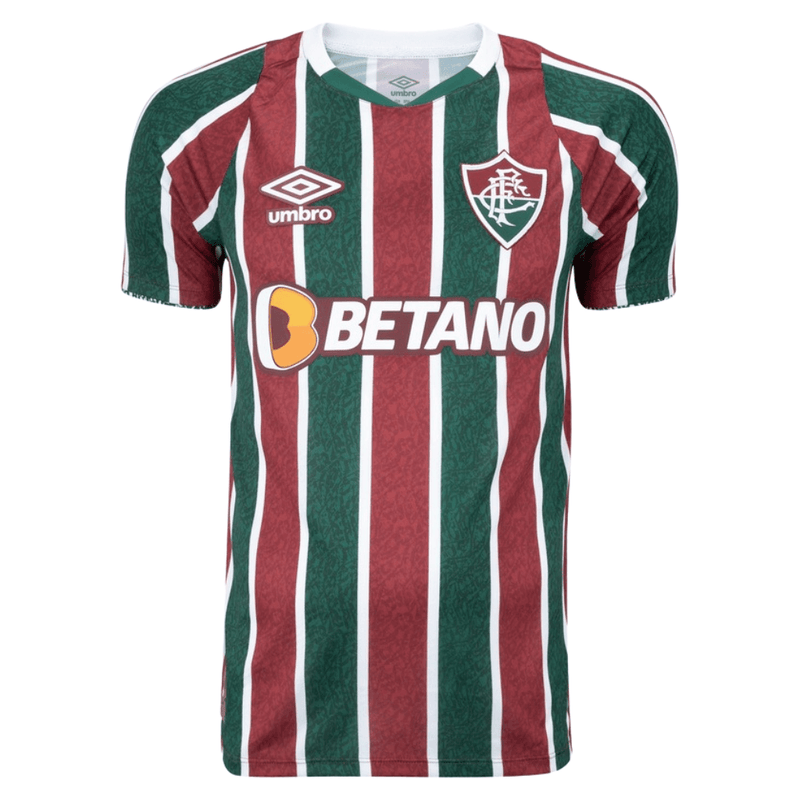 Camisa Fluminense 1 2024/25 Torcedor Umbro Verde e Vermelho