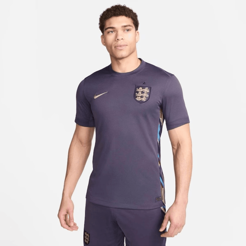 Camisa Inglaterra 2 2024/25 Nike Torcedor Pro Roxo - Masculina